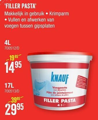 Filler pasta