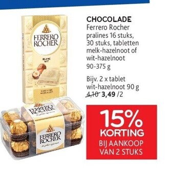 Alvo Chocolade aanbieding