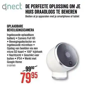 HandyHome De perfecte oplossing om je huis draadloos te beheren oplaadbare beveiligingscamera aanbieding