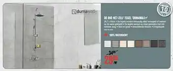 De doe-het-zelf tegel dumawall+
