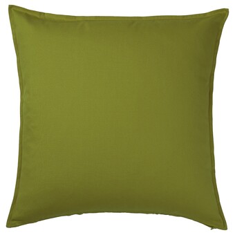 IKEA Gurli kussenovertrek, donker geel-groen, 65x65 cm aanbieding