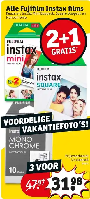 Kruidvat 3 x duopack mini aanbieding