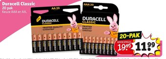 Kruidvat Duracell Classic aanbieding