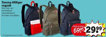 Kruidvat Tommy Hilfiger rugzak aanbieding