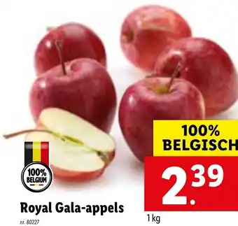 Lidl Royal gala-appels 1kg aanbieding