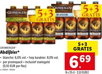 GRIMBERGEN Abdijbier