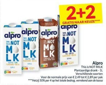 Intermarché Alpro aanbieding