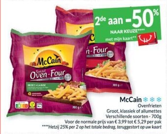 Intermarché McCain aanbieding