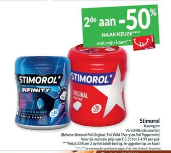 Intermarché Stimorol aanbieding