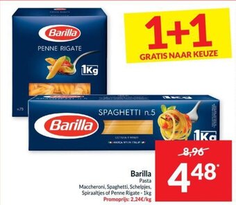 Intermarché Barilla Pasta aanbieding