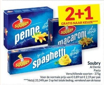 Intermarché Soubry Al Dente Pasta aanbieding