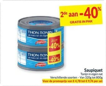 Intermarché Saupiquet aanbieding