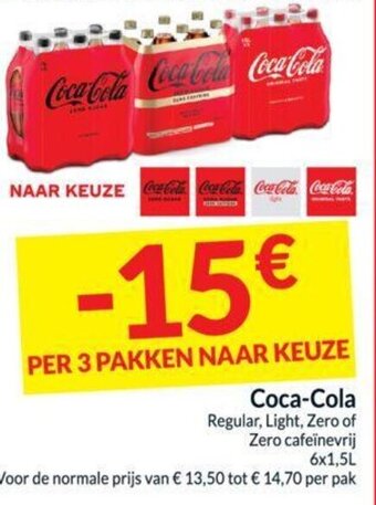 Intermarché Coca-Cola 6 x 1,5L aanbieding