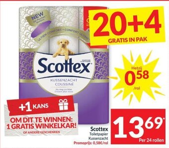 Intermarché Scottex aanbieding