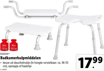 Lidl RIDDER Badkamerhulpmiddelen aanbieding