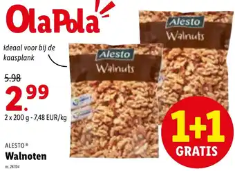 Lidl ALESTO Walnoten 2x200g aanbieding