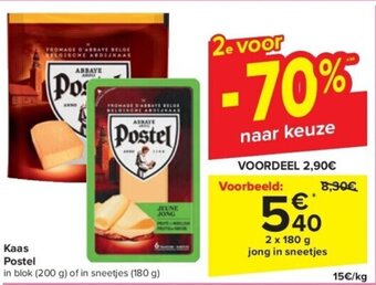 Kaas Postel 2 x 180 g