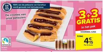 Carrefour Eclairs aanbieding