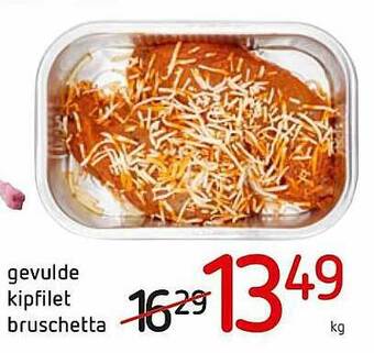 Spar Colruyt Gevulde Kipfilet Bruschetta aanbieding
