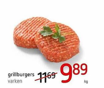 Spar Colruyt Grillburgers Varken aanbieding