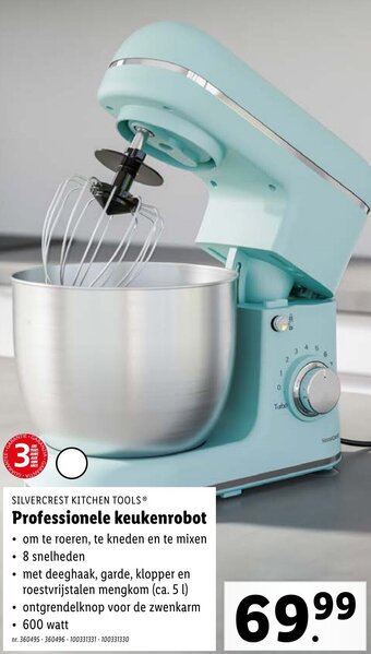 Lidl SILVERCREST KITCHEN TOOLS Professionele keukenrobot aanbieding