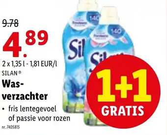Lidl SILAN Was-verzachter aanbieding