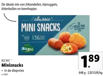 BIZ BIZ Minisnacks 648g