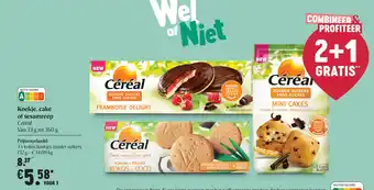 Delhaize Koekje, cake of sesamreep aanbieding