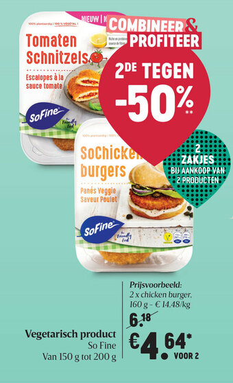 Delhaize Vegetarisch product aanbieding