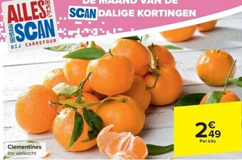 Carrefour Clementines aanbieding