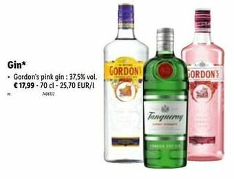 Lidl gordon’s pink gin aanbieding