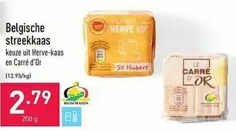 ALDI Belgische streekkaas aanbieding