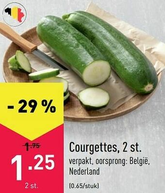 ALDI Courgettes aanbieding