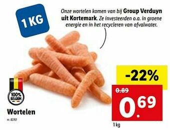 Lidl Wortelen aanbieding