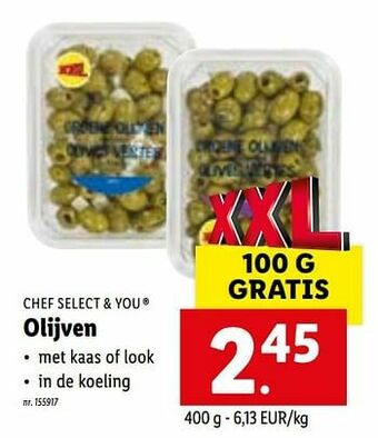 Lidl Olijven aanbieding
