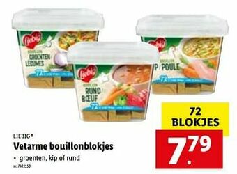 Vetarme bouillonblokjes