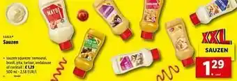 Lidl sauzen squeeze: samourai aanbieding