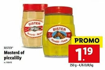Mosterd of piccalilly