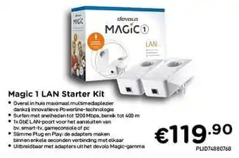 Magic 1 lan starter kit