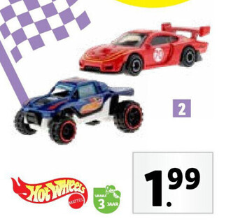 Lidl Hot wheels aanbieding