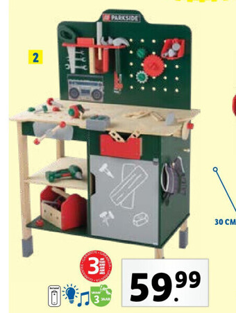 Lidl Houten werkbank aanbieding