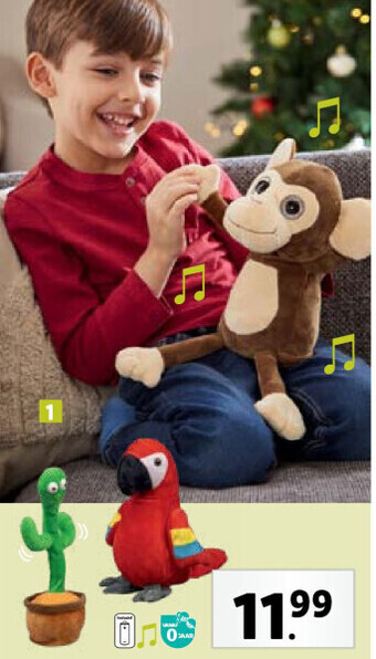 Lidl Interactieve knuffel aanbieding