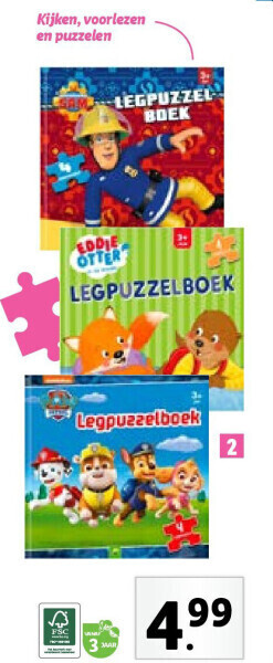 Lidl Puzzelboek aanbieding