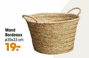 Kwantum Mand bordeaux aanbieding