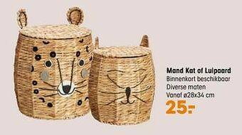 Mand kat of luipaard