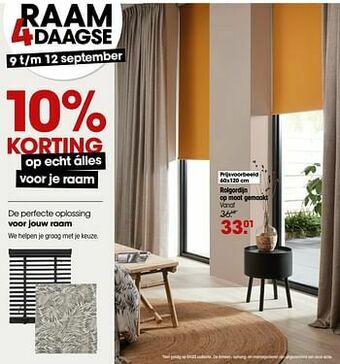 Kwantum Rolgordijn op maat gemaakt aanbieding