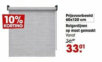 Kwantum Rolgordijnen op maat gemaakt aanbieding