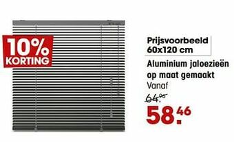 Kwantum Aluminium jaloezieën op maat gemaakt aanbieding