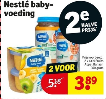 Kruidvat Nestlé babyvoeding aanbieding