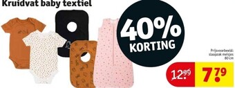 Kruidvat Kruidvat baby textiel aanbieding